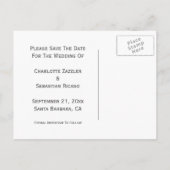 Carte Postale Faire-part Mariage De Vélos Cute Tandem (Dos)