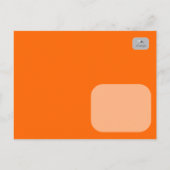 Carte Postale Faire-part Mariage en Automne Arbres Forestiers Save The Date (Dos)