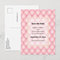 Mariage Luxueux Rose Motif Diamant Brodé
