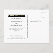 Carte Postale Faire-part Mariage Moderne Drôle Gratuit Gâteau Save the Date (Dos)