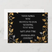 Carte Postale Faire-part Mariage Personnalisé   (Devant / Derrière)