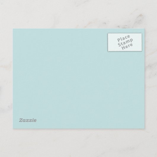 Carte Postale Faire-part mariage plage coquillages save the date (Dos)