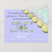 Carte Postale Faire-part Mariage SeaShells Beach (Dos)