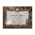 Mariage Thème Steampunk Enregistrer la Date