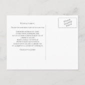 Carte Postale Faire-part Mariés Enfin Après une Attente - Mariage Reporté (Dos)