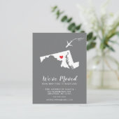 Carte postale Faire-part MARYLAND (Debout devant)