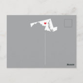 Carte postale Faire-part MARYLAND (Dos)