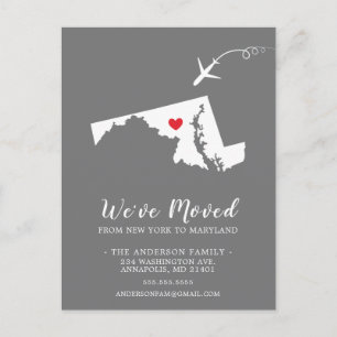 Carte postale Faire-part MARYLAND