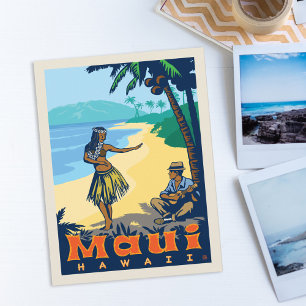 Carte Postale Faire-part Maui, Hawaii   Enregistrer la date
