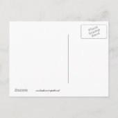 Carte Postale Faire-part Mème de chat féminin drôle (Dos)