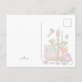 Carte Postale Faire-part Mignon Pastel (Dos)