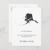 Carte postale Faire-part mobile de la maison d'Ala (Devant / Derrière)