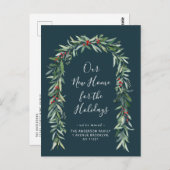 Carte Postale faire-part mobile de l'arche de noël (Devant / Derrière)