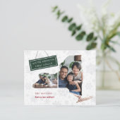 Carte postale Faire-part mobile New York Holiday (Debout devant)