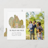 Carte postale Faire-part mobile | Nouveau quartier (Devant / Derrière)