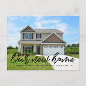 Carte Postale Faire-part mobile photo moderne (Devant)