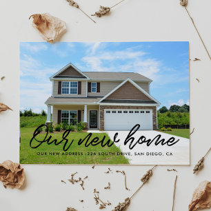 Carte Postale Faire-part mobile photo moderne