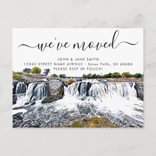 Carte postale Faire-part mobile Sioux Falls Waterf
