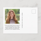 Carte Postale Faire-part Moderne 5 - Diplôme photo (Dos)