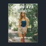 Carte Postale Faire-part moderne scénarisé 2023<br><div class="desc">Script moderne 2023 faire-part diplômé</div>