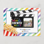 Carte Postale Faire-part Modifier Hello Neighbor, Nouvelle adresse, entrée (Devant)