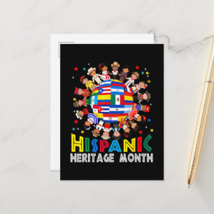 Carte Postale Faire-part Mois du patrimoine hispanique