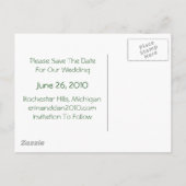 Carte Postale Faire-part mon préféré (Dos)