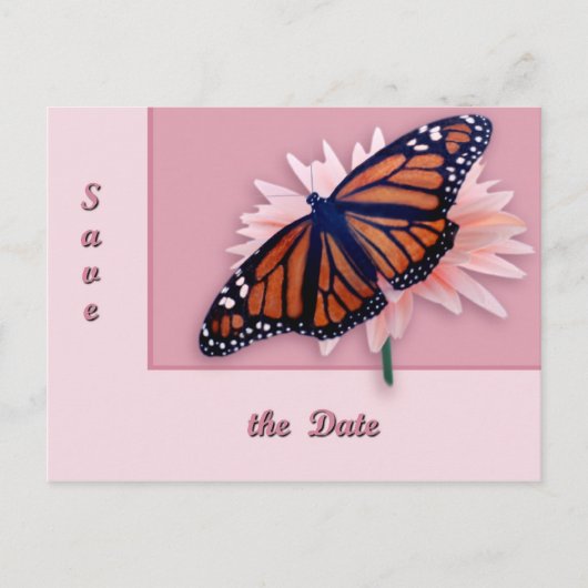 Carte Postale Faire-part Monarque (Devant)