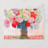 Carte Postale Faire-part Monet Peonies (Devant)
