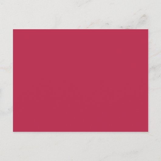 Carte Postale Faire-part Monogramme Moderne Mariage Magenta Enregistrer La  (Dos)