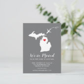 Carte postale Faire-part MONTANA (Debout devant)