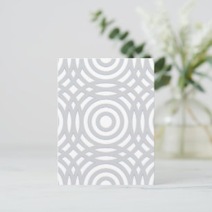 Carte Postale Faire-part Motif géométrique 22