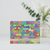 Carte Postale Faire-part Moving House New Home personnalisée (Debout devant)