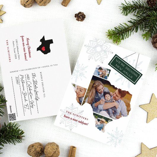 Carte postale Faire-part Moving Texas Holiday