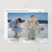 Carte Postale Faire-part Ne me demandez plus by Alma Tadema Mariage (Devant / Derrière)