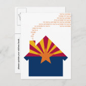 Carte Postale Faire-part new arizona (Devant / Derrière)