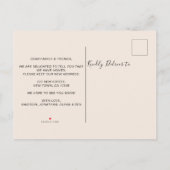 Carte Postale Faire-part New Season New Home Fall Autumn Pumpkin Moving (Dos)