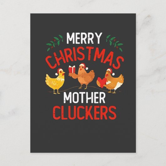 Carte Postale Faire-part Noël 2026, (Devant)