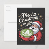 Carte Postale Faire-part Noël 2026, (Devant / Derrière)