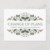 Carte Postale Faire-part noeud celtique | Changement de plan Mariage irland (Devant)
