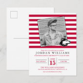 Carte Postale Faire-part Northern Illinois Huskies | Remise de diplômes (Devant / Derrière)