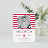 Carte Postale Faire-part Northern Illinois Huskies | Remise de diplômes (Debout devant)