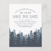 Carte Postale Faire-part Notre aventure commence | Sauvegarder la date (Devant)