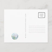 Carte Postale Faire-part Notre nouveau quartier | Annonce de déménagement (Dos)