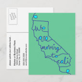 Carte Postale Faire-part nous allons à cali (Devant / Derrière)