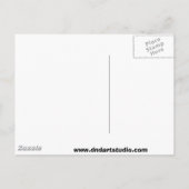 Carte Postale Faire-part Nous avons déménagé (Dos)