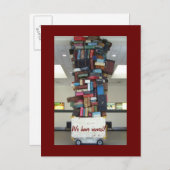 Carte Postale Faire-part Nous avons déménagé ! (Devant / Derrière)