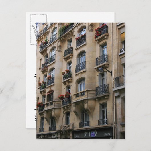 Carte Postale Faire-part Nous avons déménagé ! (Devant / Derrière)