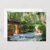 Carte Postale Faire-part Nous Avons Déménagé ! (Devant / Derrière)