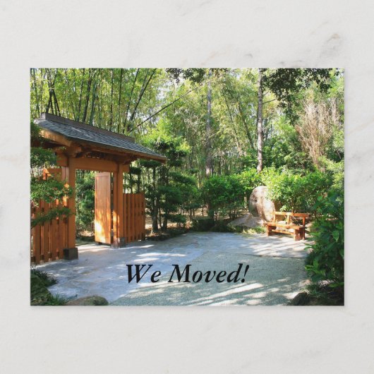 Carte Postale Faire-part Nous Avons Déménagé ! (Devant)